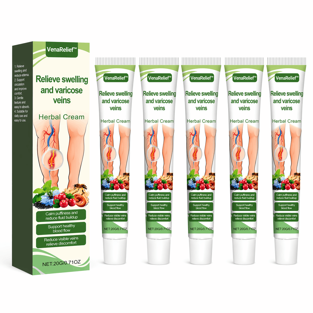 Reduce leg swelling by up to 92% in just 24 hours