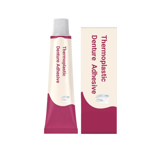 Adhésif thermoplastique pour prothèses dentaires