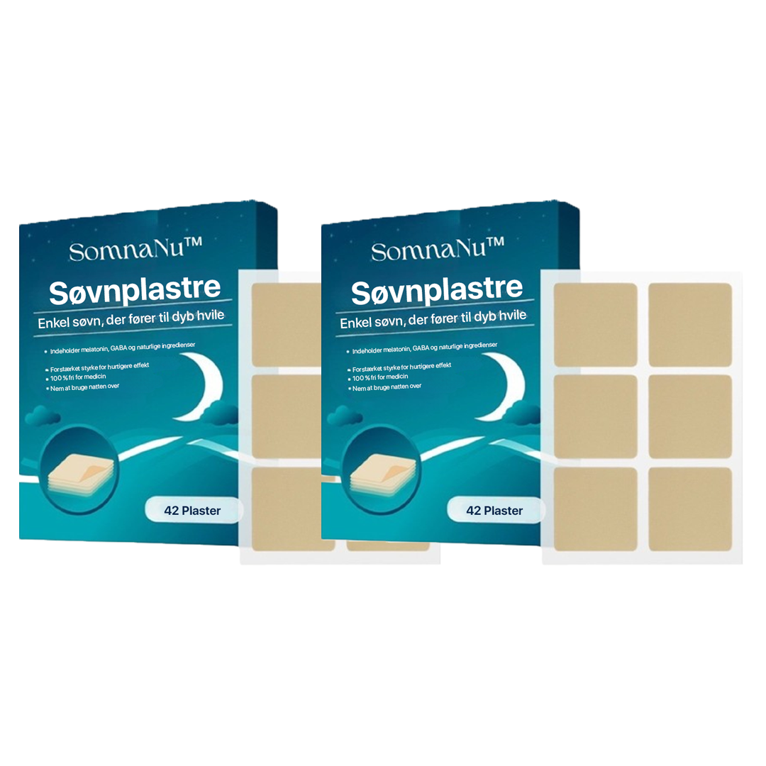 Søvnplaster I Sover over 8 timer allerede den første n