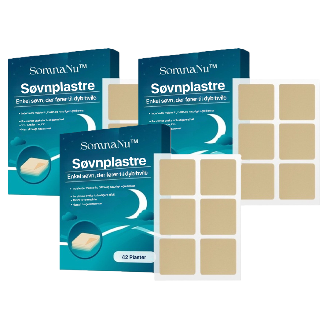 Søvnplaster I Sover over 8 timer allerede den første n
