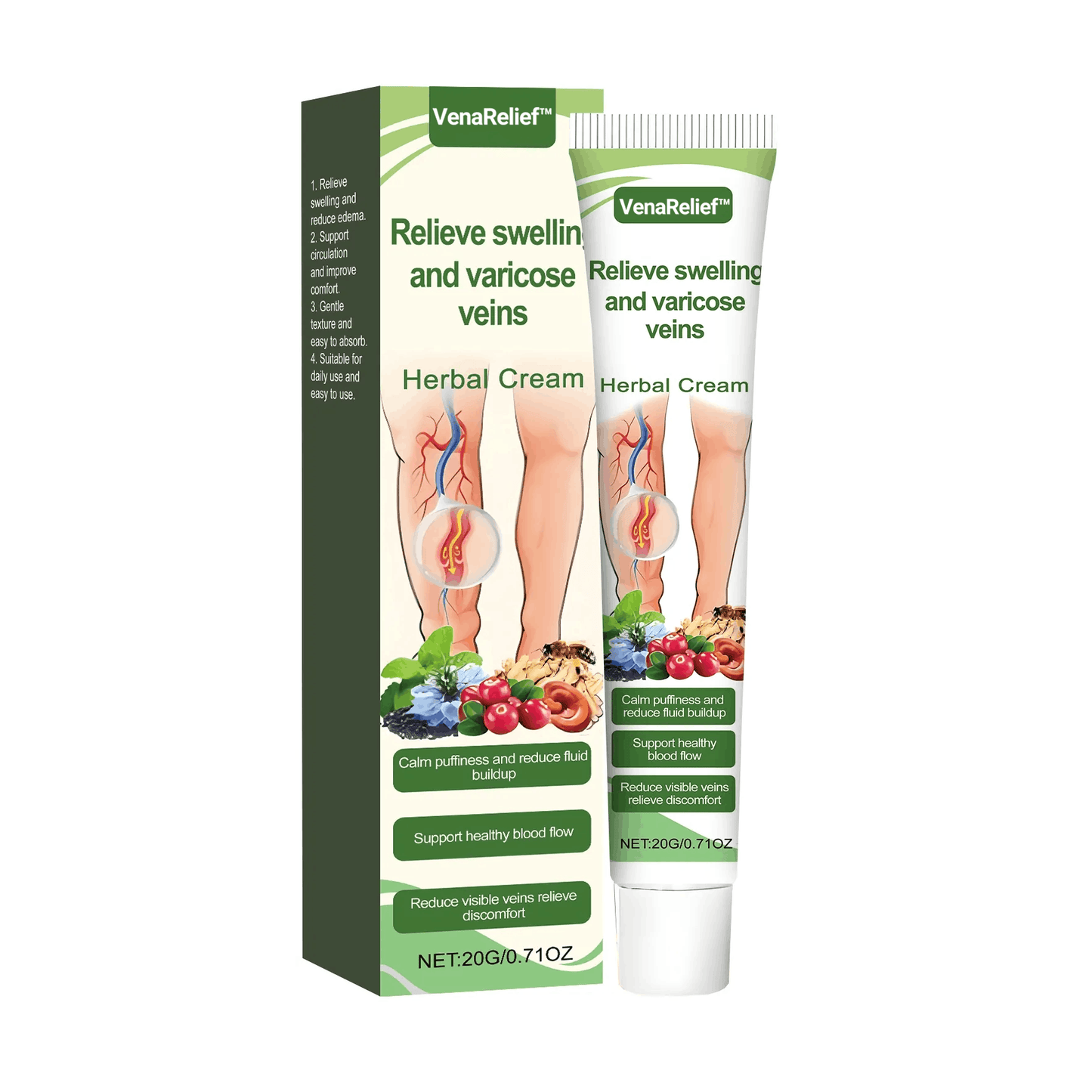 Reduce leg swelling by up to 92% in just 24 hours